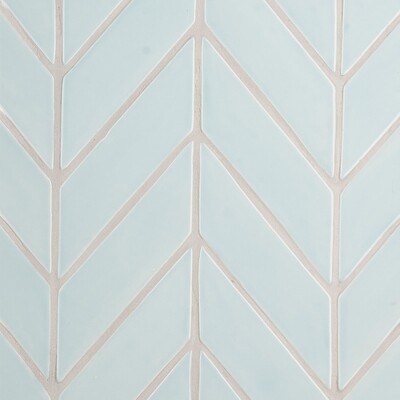 Carreaux de céramique brillants à chevrons Jules 2×6