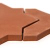 Hand Made Natural Star And Cross Pattern Terracotta Tiles 10×10 (DC00488)