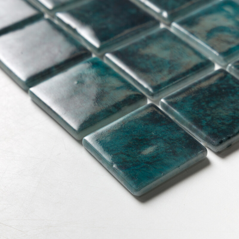 Riva Polished 2×2 Recycled Glass Mosaics 12 3/8×18 3/4