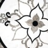 Grace Multi Finish Round Marble Medallion 48” Radius 48×48