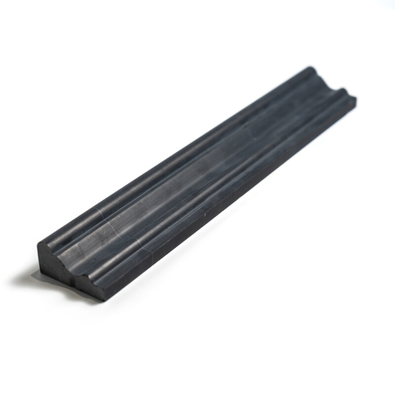 Black Honed Andorra Marble Moldings 2×12 (ML00519)