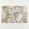 Calacatta Green Honed Flute Trim Marble Accent Tiles 6×24