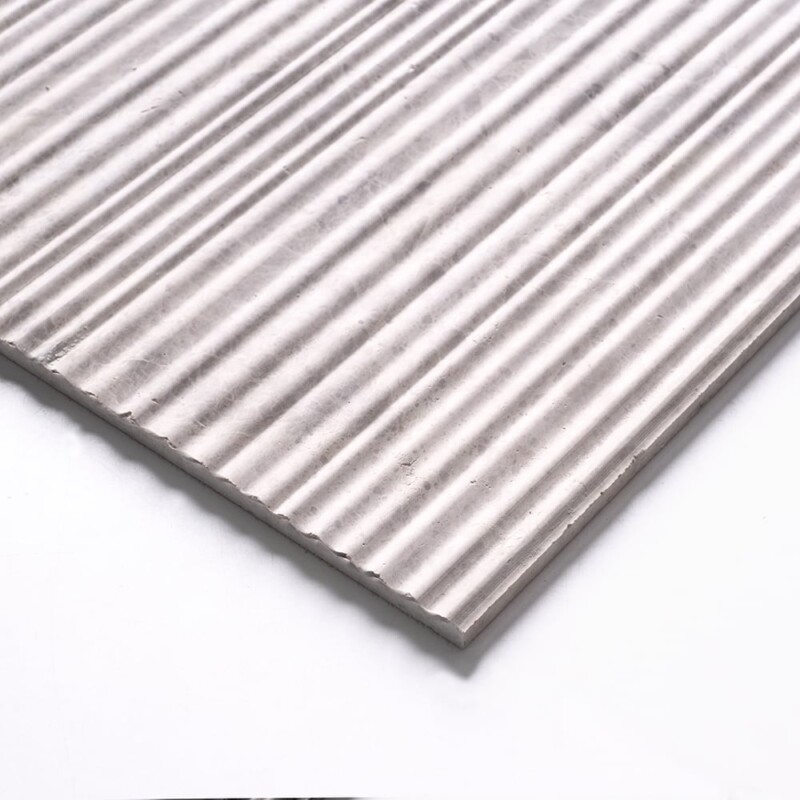 Silver Shadow Honed Thin Fluted Marble Accent Tiles 18×18