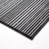 Iris Black Honed Thin Fluted Marble Accent Tiles 18×18