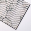 Calacatta Green Honed Thin Fluted Marble Accent Tiles 18×18