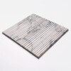 Calacatta Green Honed Thin Fluted Marble Accent Tiles 18×18