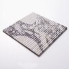 Calacatta Viola Honed Thin Fluted Marble Accent Tiles 18×18