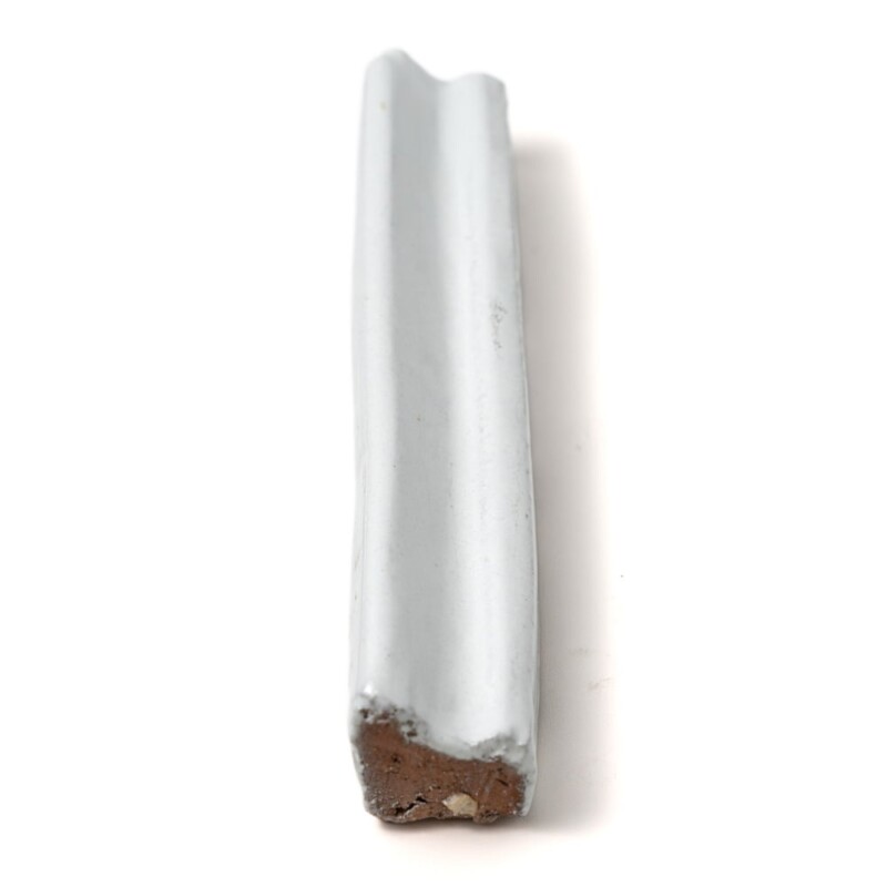Antique White Glazed Rail Glazed Terracotta Moldings 2×8 (ML80001)