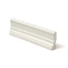 Marsala Bianco Glossy Ogee Trim Ceramic Moldings 2×6