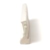Marsala Bianco Glossy Ogee Trim Ceramic Moldings 2×6