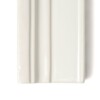 Marsala Bianco Glossy Ogee Trim Ceramic Moldings 2×6