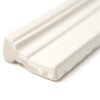 Marsala Bianco Glossy Ogee Trim Ceramic Moldings 2×6