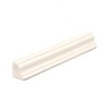 Marsala Bianco Glossy Finish Trim Ceramic Moldings 1×6