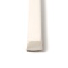Marsala Bianco Glossy Edge Trim Ceramic Moldings 5/8×6