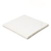 Royal White Glossy Bullnose Ceramic Moldings 6×6 (ML80094)