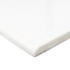 Royal White Glossy Bullnose Ceramic Moldings 6×6 (ML80094)
