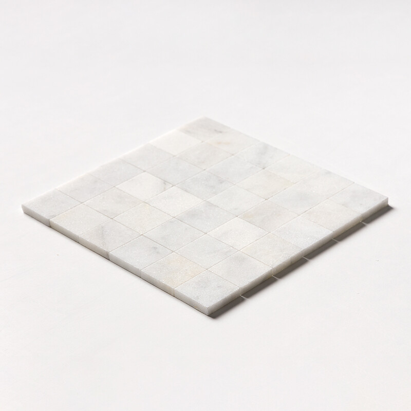Glacier Honed 2×2 Marble Mosaics 12×12