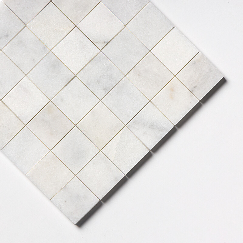 Glacier Honed 2×2 Marble Mosaics 12×12