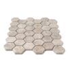 Silver Shadow Polished Hexagon Marble Mosaics 10 3/8×12 (MS01059)