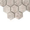 Silver Shadow Polished Hexagon Marble Mosaics 10 3/8×12 (MS01059)