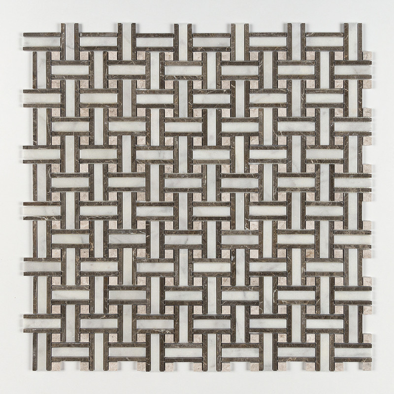 Avalon Polished Lattice Marble Mosaics 12×12