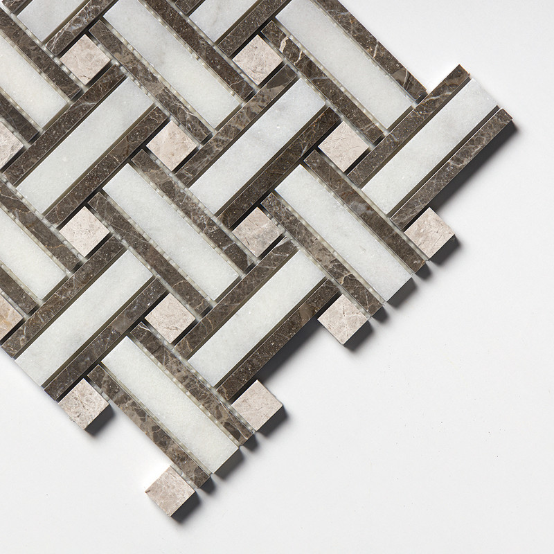 Avalon Polished Lattice Marble Mosaics 12×12