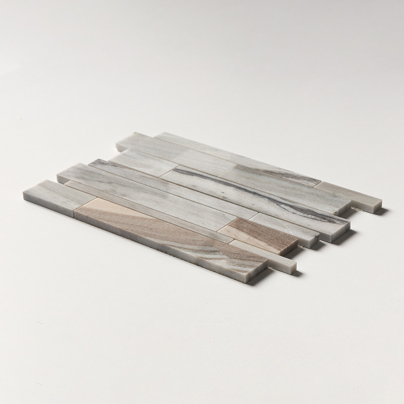 Verona Blend Honed Slides Marble Mosaics 11×17