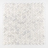 Calacatta Gold Royal Honed Herringbone 1×2 Marble Mosaics 11×11
