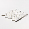 Calacatta Gold Royal Honed Herringbone 1×2 Marble Mosaics 11×11