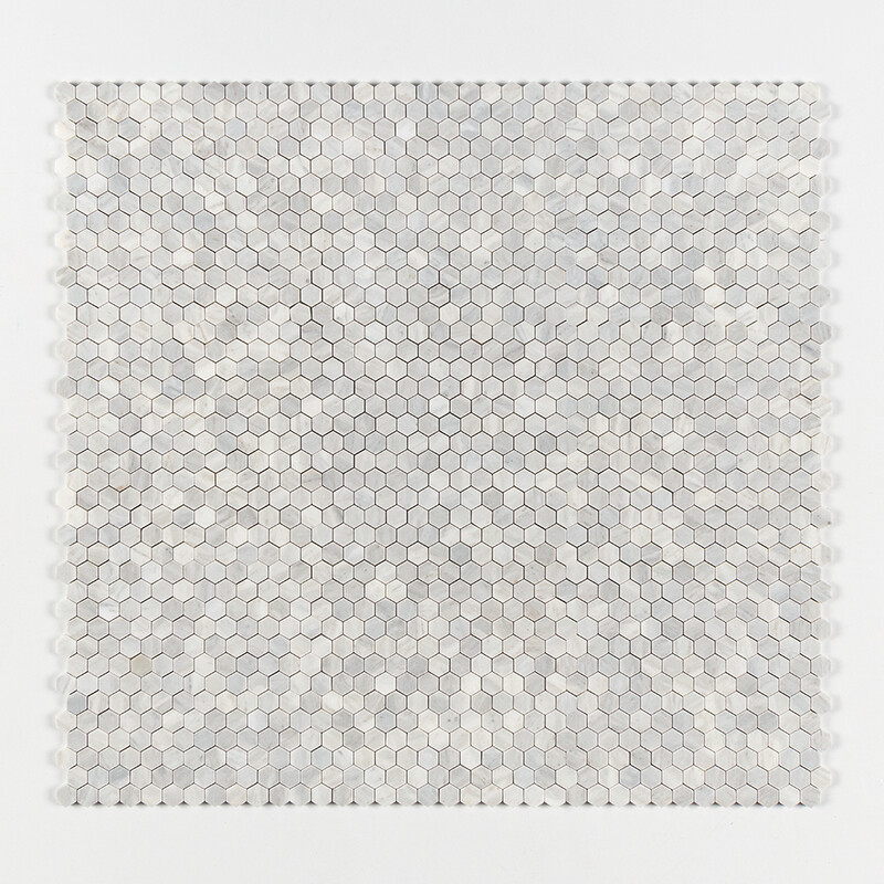 Avenza Honed Hexagon 1×1 Marble Mosaics 11 1/2×12 1/4