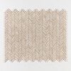Diana Royal Honed Herringbone 5/8×3 Marble Mosaics 10 7/16×12 13/16