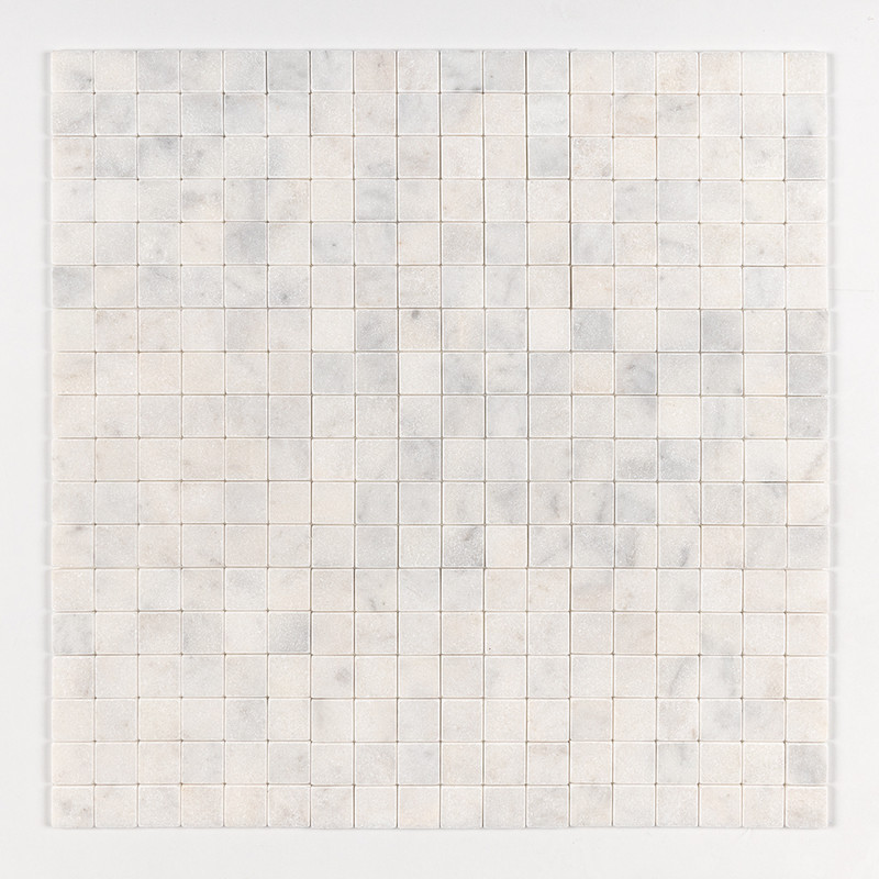 Glacier Tumbled 2×2 Marble Mosaics 12×12