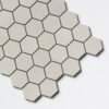 Infinity White  Hexagon 2 Porcelain Mosaics 10 3/8×12 (MS02499)