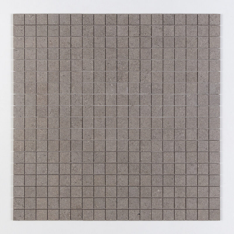 Octavia Grey 2×2 Porcelain Mosaics 12×12