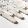Calacatta Picasso Honed Pill Marble Mosaics 12×12