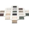 Multicolor Honed Louna Marble Mosaics 12 5/8×12 5/8 (MS02677)