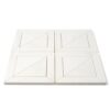 Snow White Honed York Marble Mosaics 11 15/16×11 15/16 (MS02716)