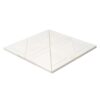 Snow White Honed York Marble Mosaics 11 15/16×11 15/16 (MS02716)