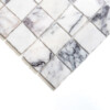 Lilac Honed Hand Clipped Marble Mosaics 12×12