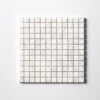 Calacatta Gold Honed 1×1 Marble Mosaics 12×12
