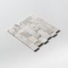 Calacatta Green Honed Hand Clipped Staggered Joint 2xfl Marble Mosaics Random (MS02823)