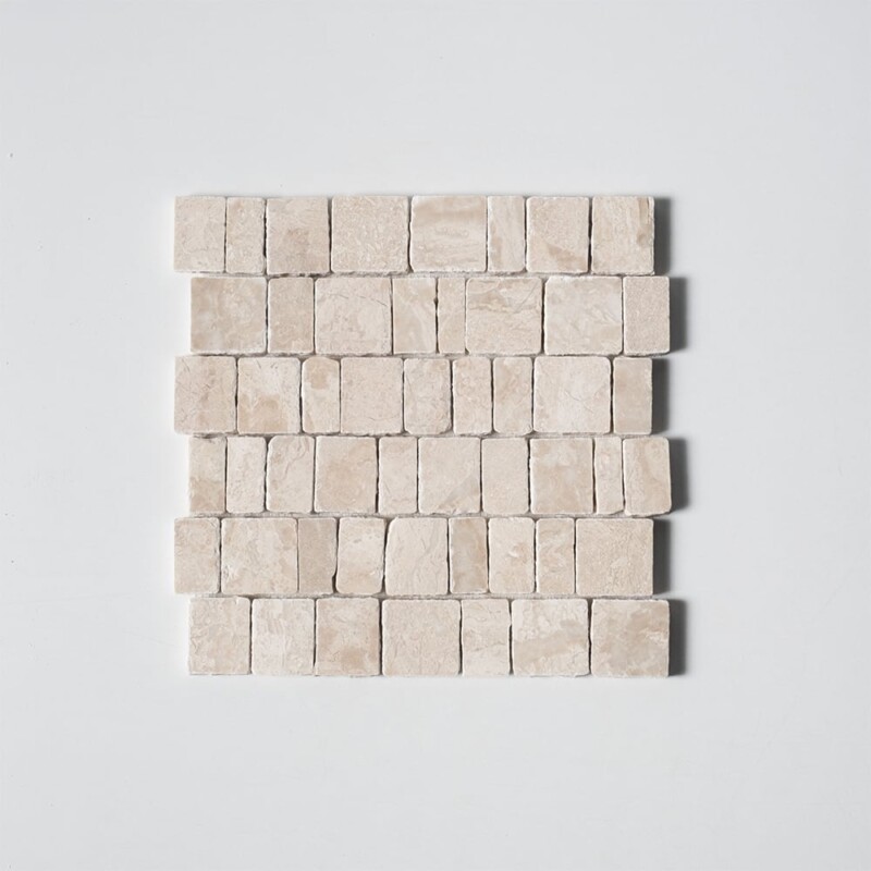 Diana Royal Honed Scarpa Rough Cut Marble Mosaics