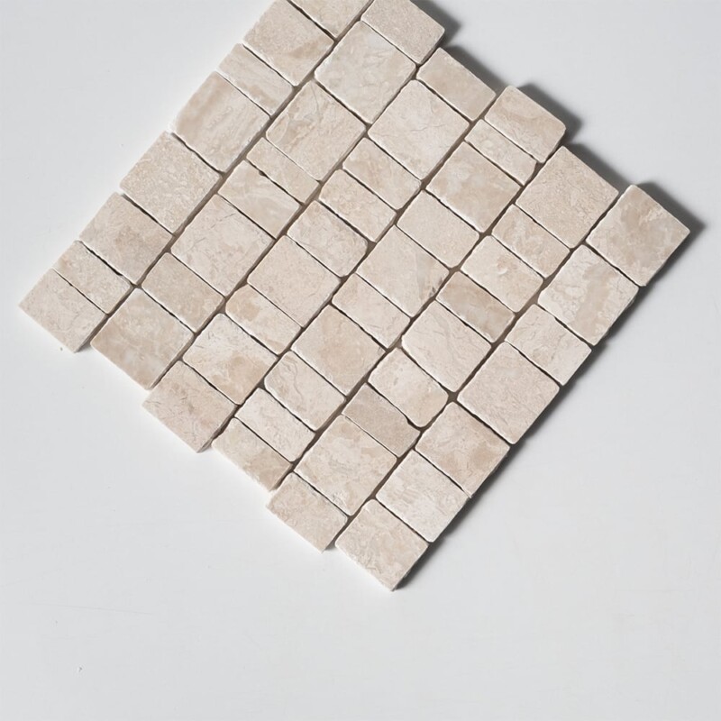 Diana Royal Honed Scarpa Rough Cut Marble Mosaics