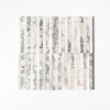 Calacatta Picasso, Calacatta Renaissance Honed Mod Stripes Marble Mosaics 12×12