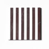 Snow White, Aegean Red Honed Mod Stripes Marble Mosaics 12×12