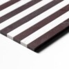 Snow White, Aegean Red Honed Mod Stripes Marble Mosaics 12×12