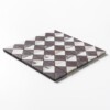 Calacatta Viola, Snow White, Aegean Red Honed Devon Marble Mosaics 12 1/2×12 1/2