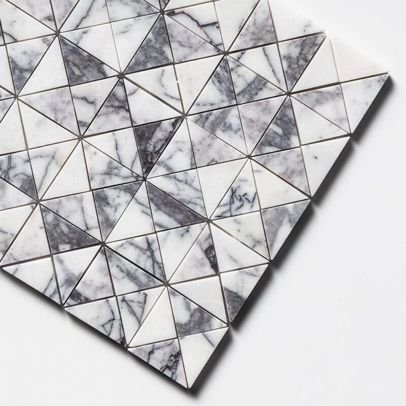 Lilac Honed Devon Marble Mosaics 12 1/2×12 1/2 (MS02924)