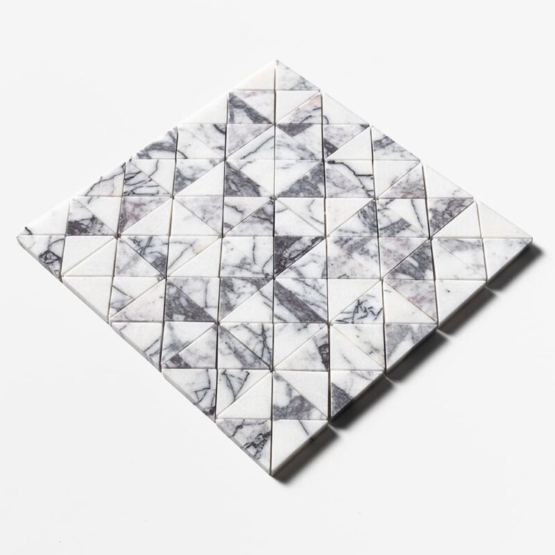 Lilac Honed Devon Marble Mosaics 12 1/2×12 1/2 (MS02924)