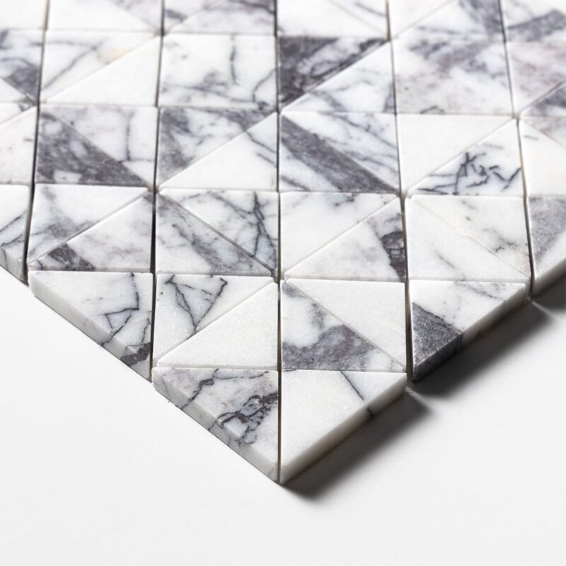 Lilac Honed Devon Marble Mosaics 12 1/2×12 1/2 (MS02924)